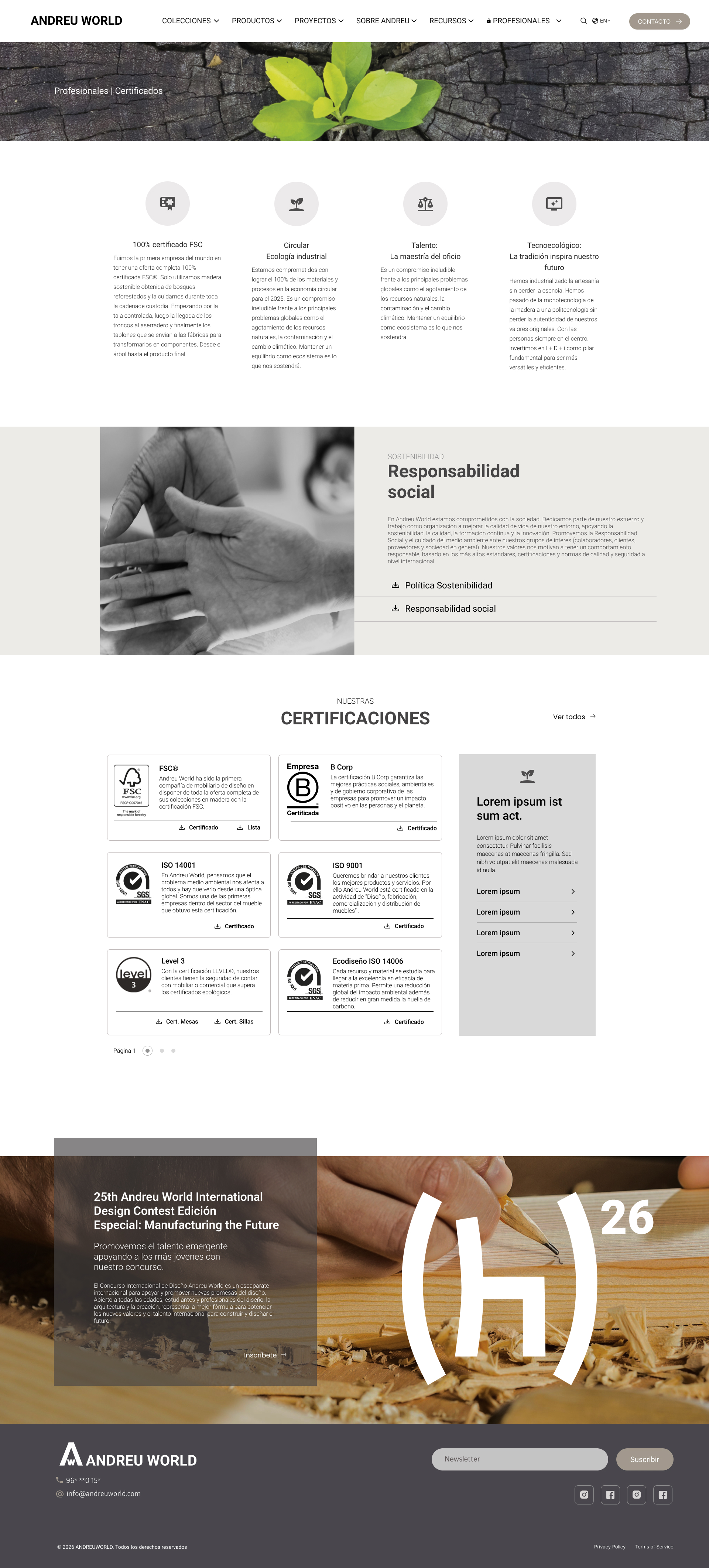 certificados